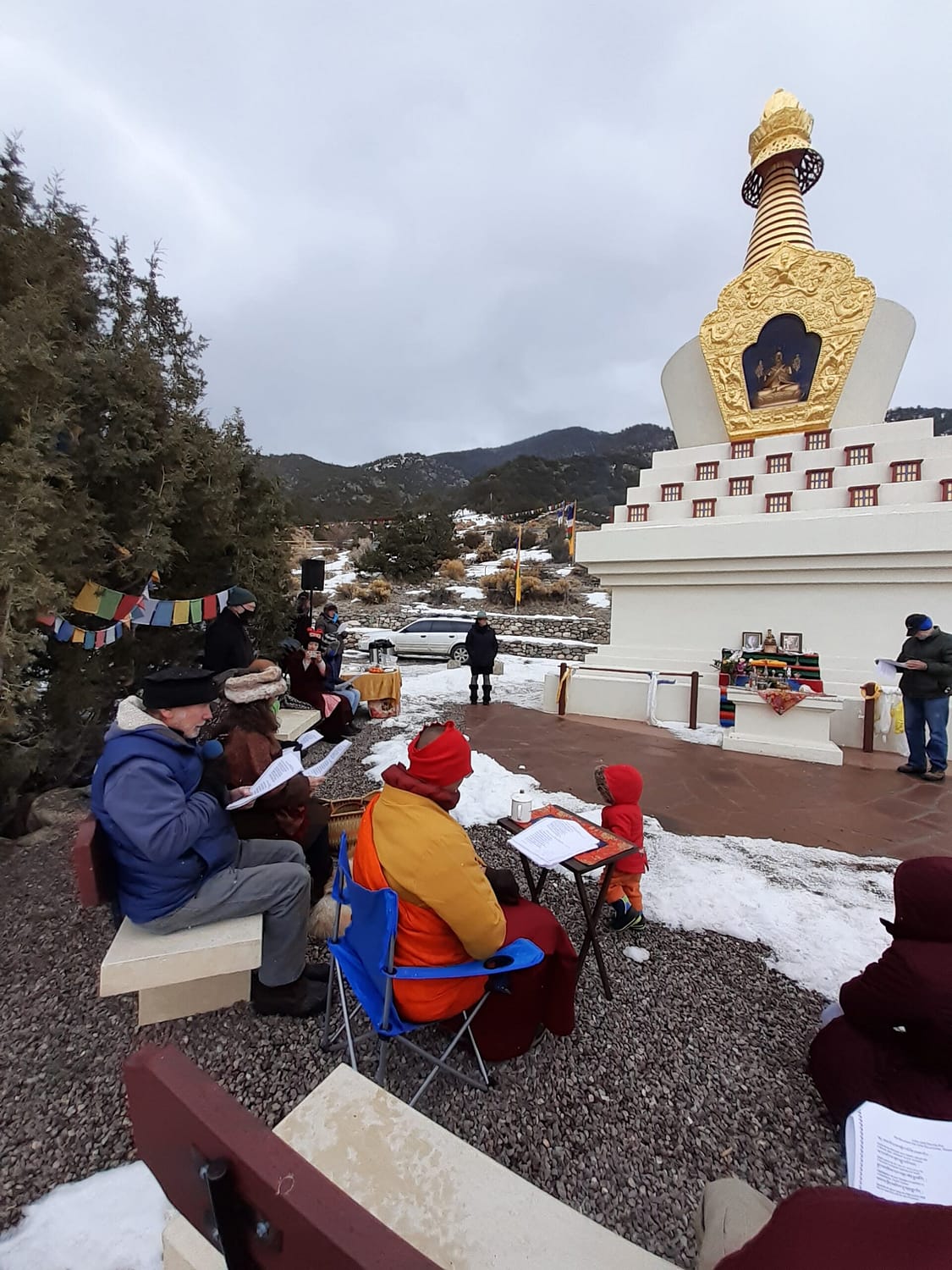 Tashi Gomang Stupa