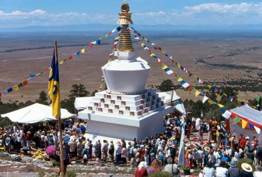 Tashi Gomang Stupa Consecreation